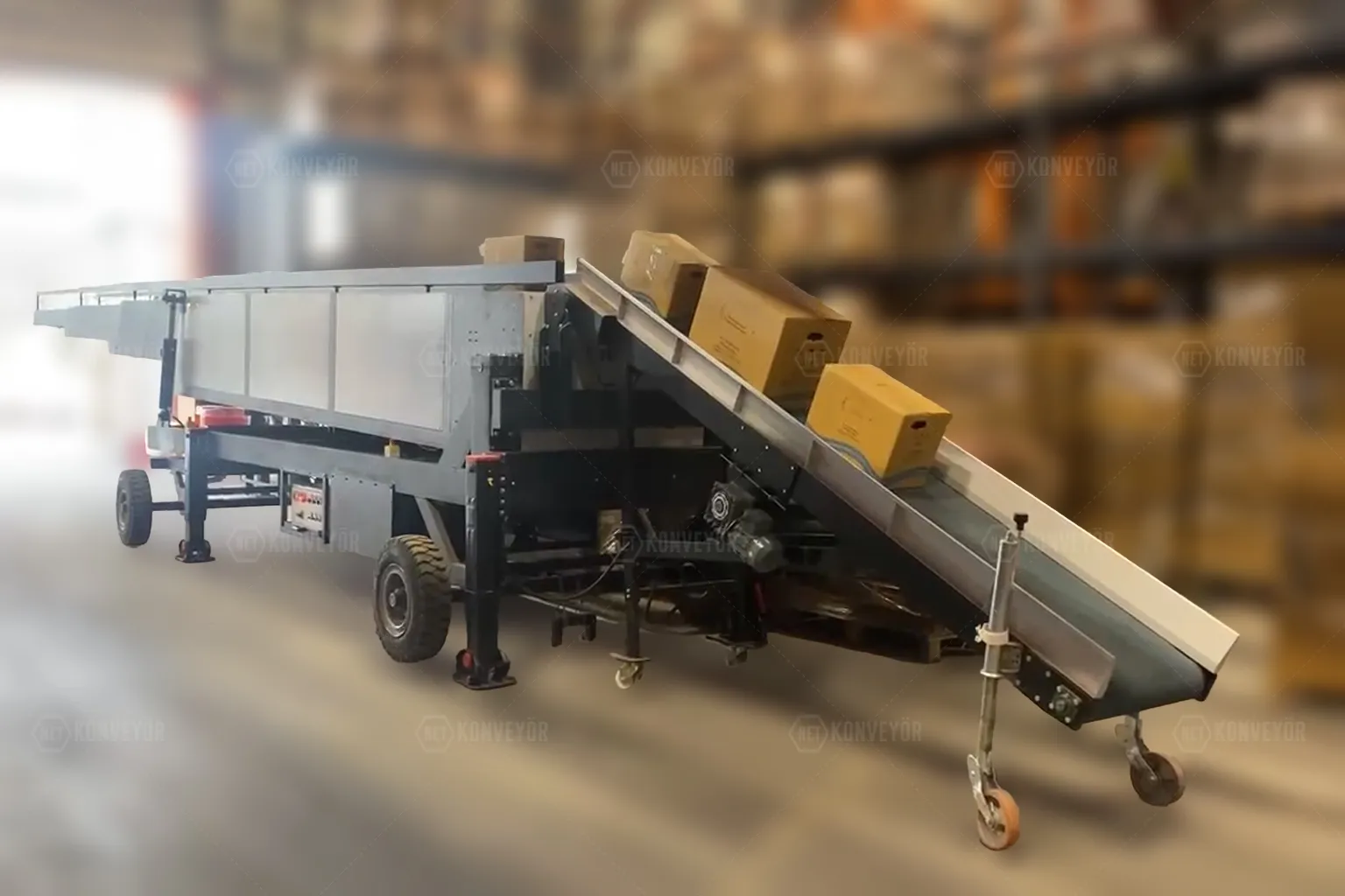 Mobile Belted Loader Conveyors