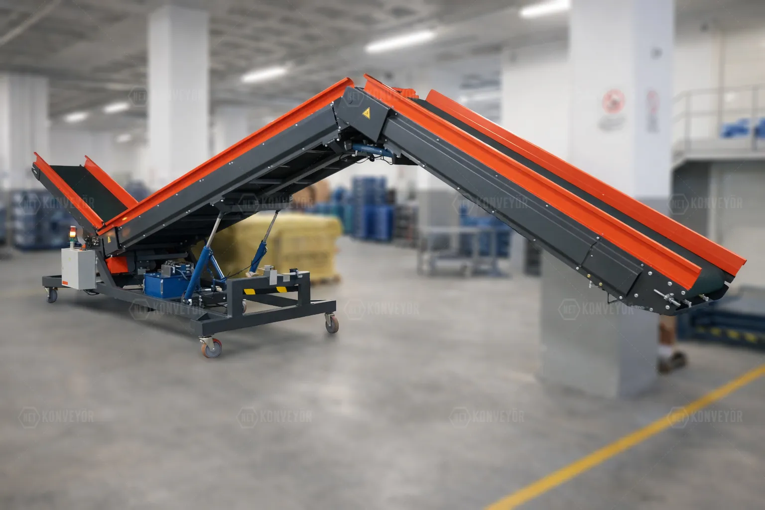 Mobile Belted Loader Conveyors