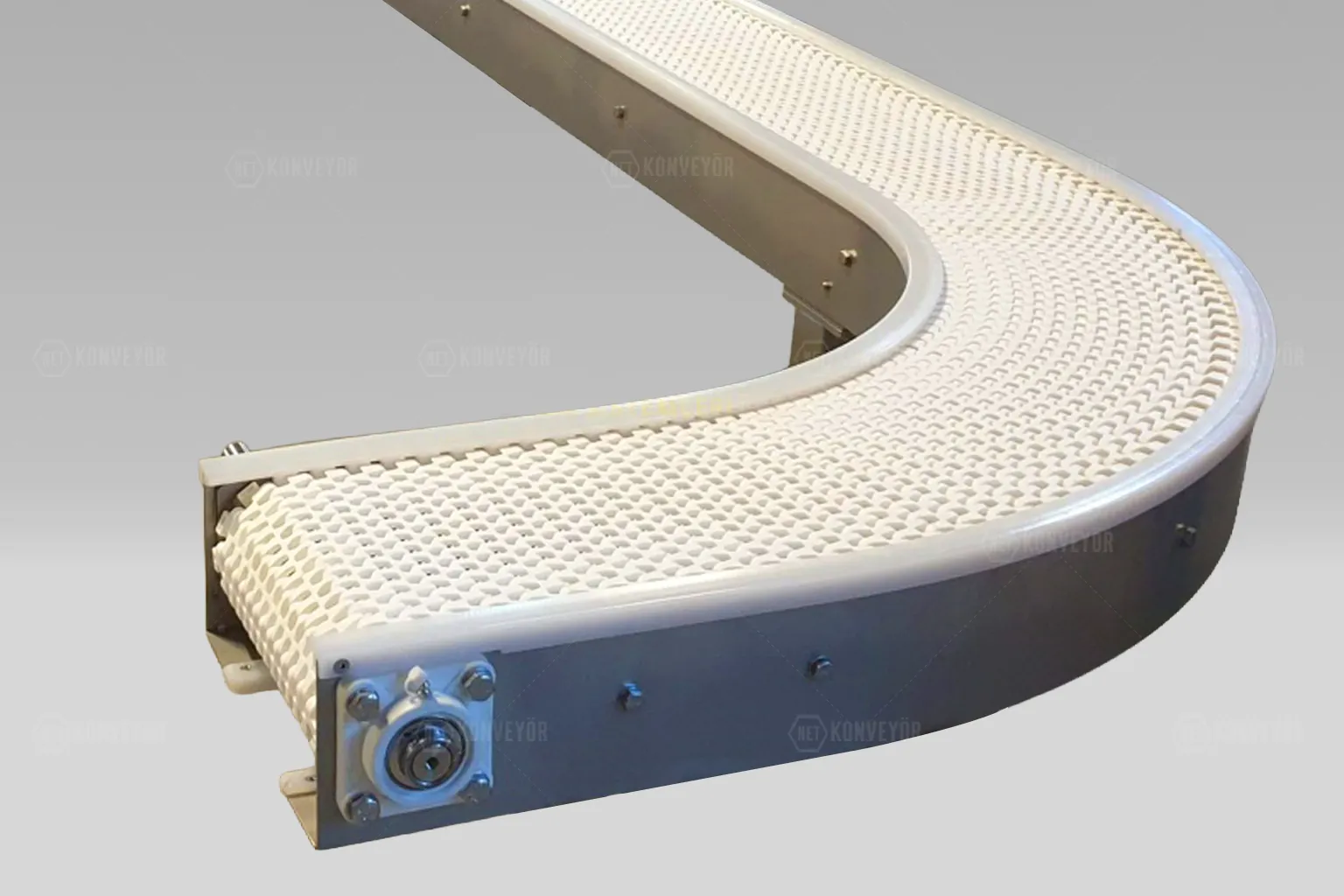 Modular Belt Curved Conveyor