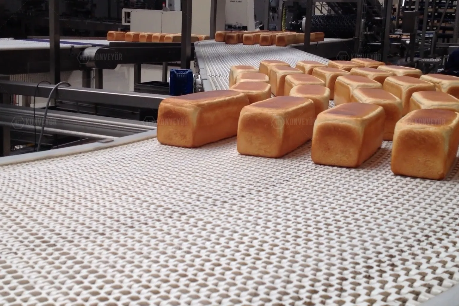 Modular Belt Curved Conveyor